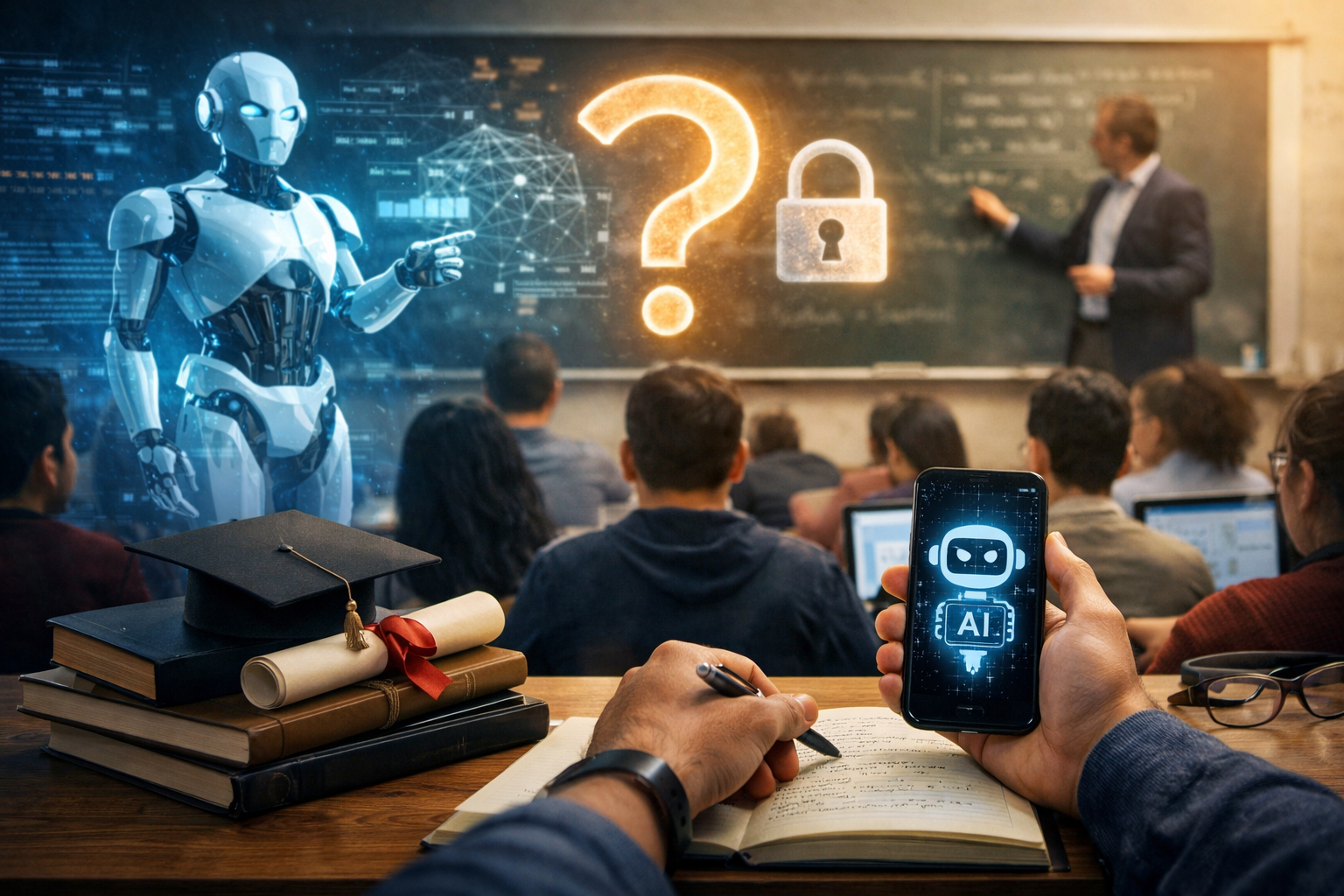 Learning in the Age of Synthetic Competence