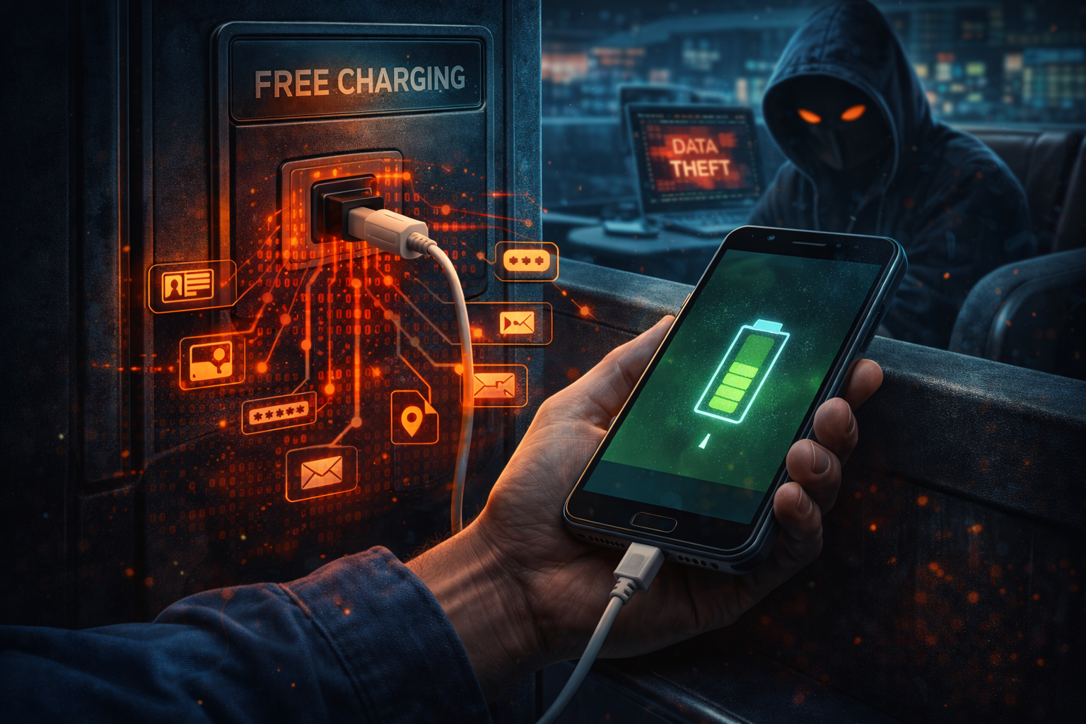 Phone Charging: A Security Risk